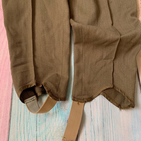 Vintage 100% wool Ralph Lauren stirrup trousers - Picture 4 of 12